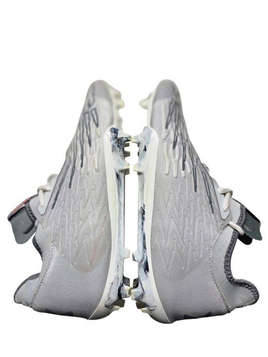New Balance Lacrosse Turf Cleats Burn X3 Gray White Burnxlx3 Size Mens 11.5 main image 10